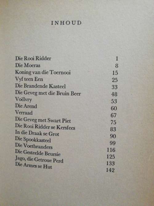 DIE ROOI RIDDER - LEOPOLD VERMEIREN (1964)