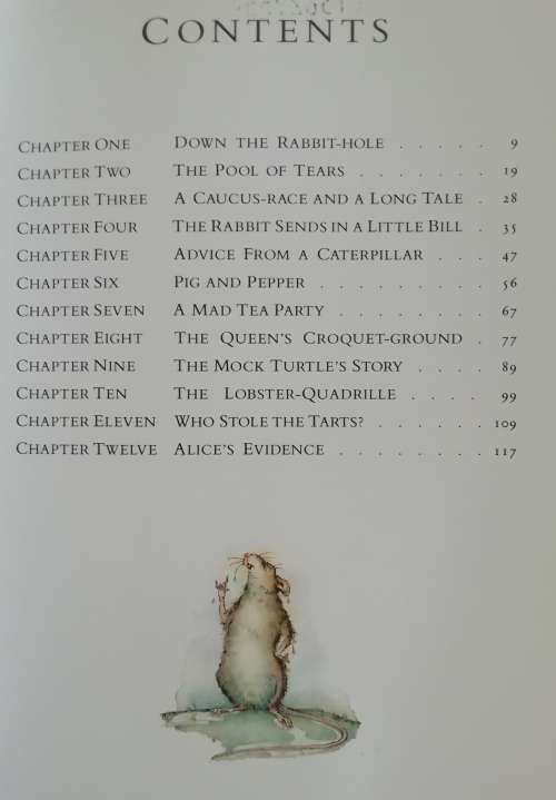 Alice`s Adventures in Wonderland Carroll, Lewis, Illustrated by Peter Weevers