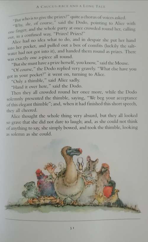 Alice`s Adventures in Wonderland Carroll, Lewis, Illustrated by Peter Weevers