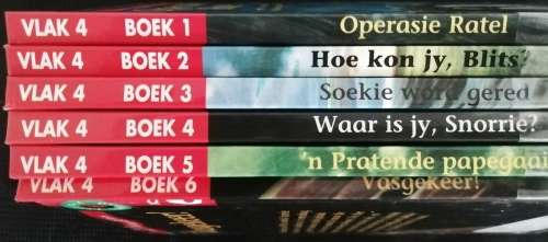 Vlak 4 - Ek kan self lees / Elizabeth Dale : BOEKE 1-6