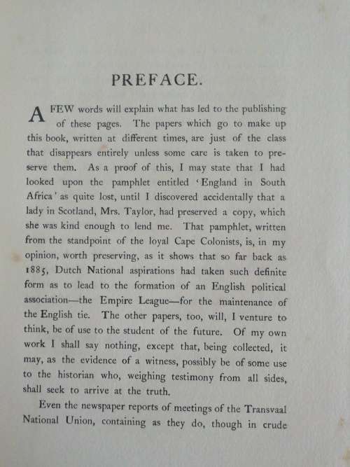 Papers On The Political Situation In South Africa 1885-1895 / Charles Leonard (1903)