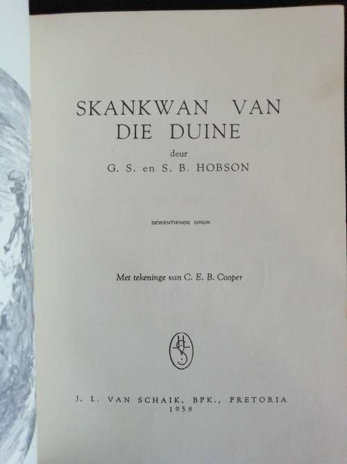 Skankwan Van Die Duine / G. S. en S. B. Hobson (1958)