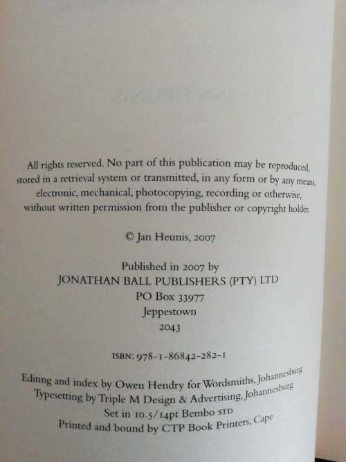 The Inner Circle Reflections on the Last Days of White Rule - Jan Heunis