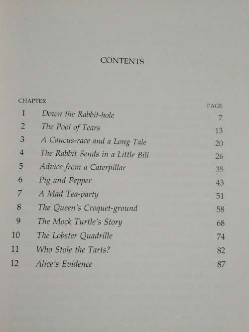 ALICE`S ADVENTURES IN WONDERLAND. CARROLL, Lewis. Abridged and illustrated by TONY ROSS