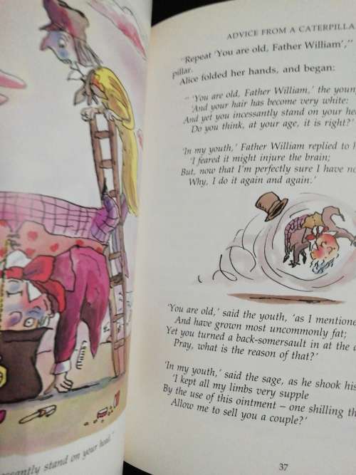 ALICE`S ADVENTURES IN WONDERLAND. CARROLL, Lewis. Abridged and illustrated by TONY ROSS