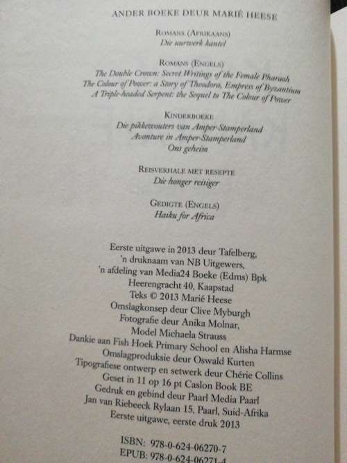 KAROO-KANTATE / Marie Heese