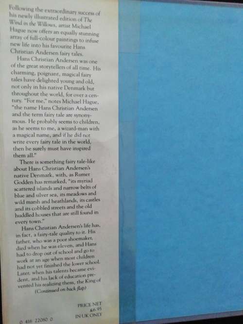 Michael Hague`s Favourite Hans Christian Andersen Fairy Tales