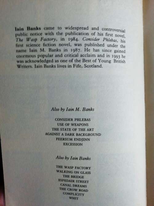 THE PLAYER OF GAMES / IAIN M. BANKS