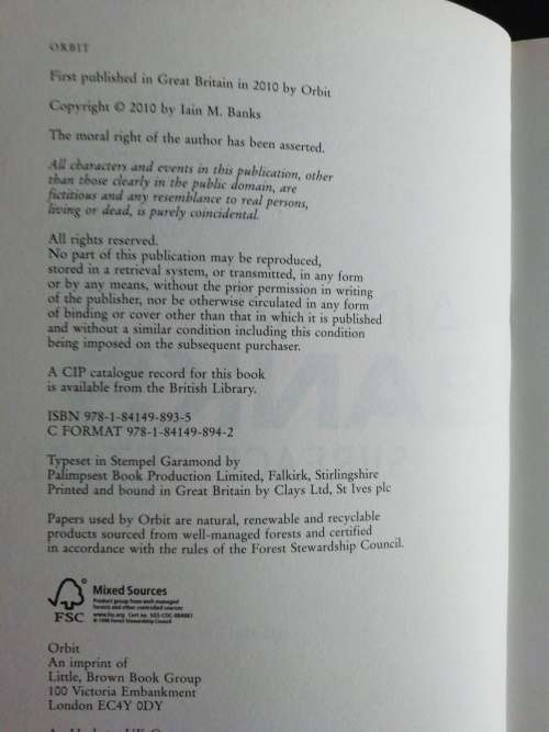 SURFACE DETAIL / IAIN M. BANKS