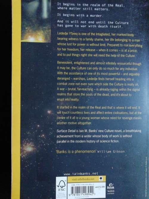 SURFACE DETAIL / IAIN M. BANKS