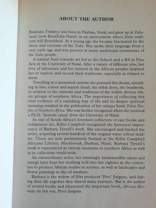 Barbara Tyrrell  /  Her African Quest