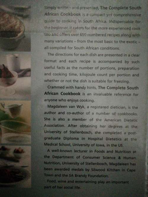 THE COMPLETE SOUTH AFRICAN COOKBOOK   /  Magdaleen van Wyk