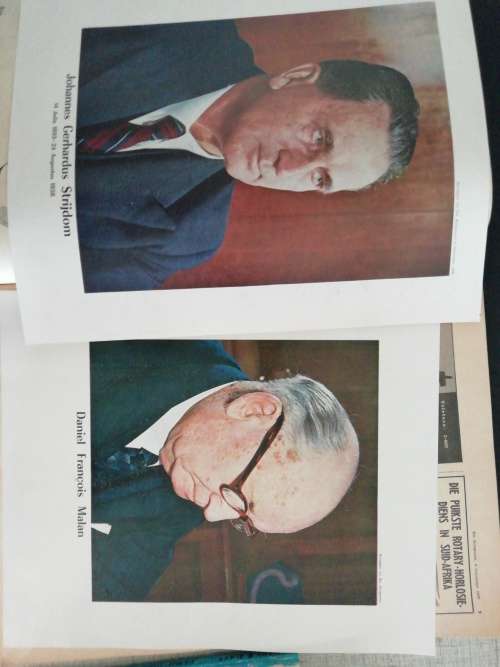 DIE HUISGENOOT / 9 September 1957. Hans Strijdom voorblad