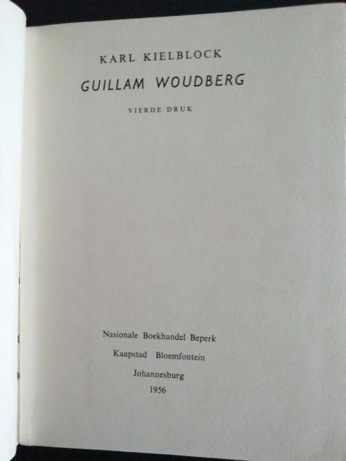 Guillam Woudberg   /  Karl Kielblock (1956)