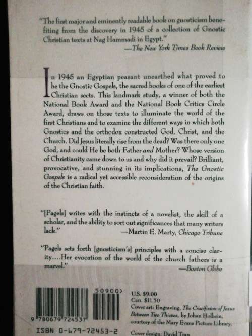 The Gnostic Gospels  /  Elaine Pagels