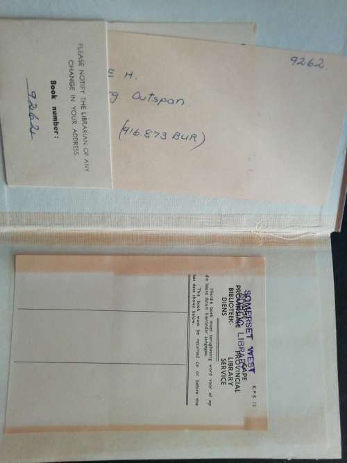 OVERBERG OUTSPAN   /   Edmund H. Burrows