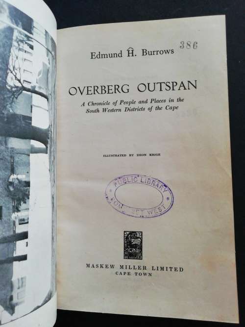 OVERBERG OUTSPAN   /   Edmund H. Burrows
