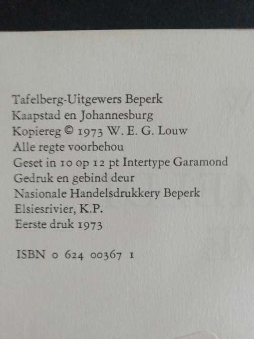 Versamelde Gedigte  / W.E.G. LOUW