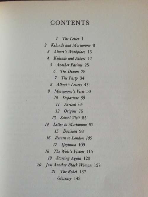 KEHINDE  / BUCHI EMECHETA