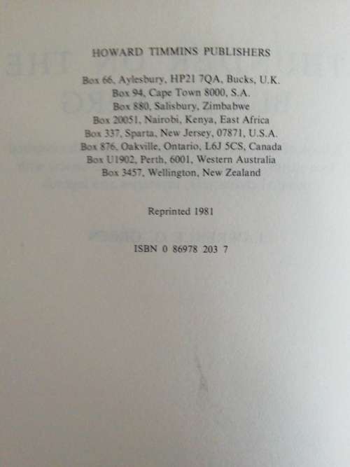 Thunder on the Blaauwberg  /  Lawrence G. Green