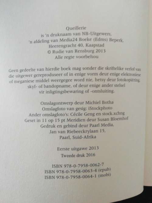 Slagyster  /  Rudie van Rensburg