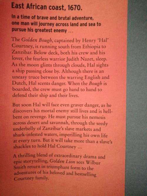 Golden Lion  /  Wilbur Smith