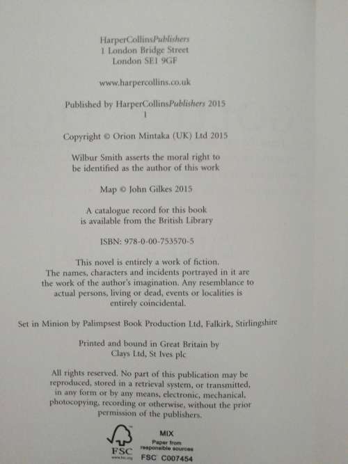 Golden Lion  /  Wilbur Smith