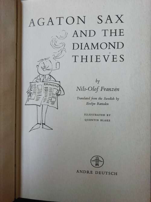 Agaton Sax and the Diamond Thieves (1965)