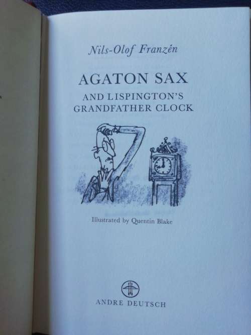 Agaton Sax x 3 Books
