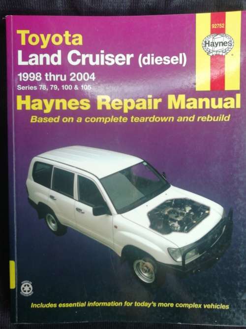 Toyota Land Cruiser / Haynes Service and Repair Manual