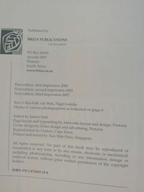 People`s Plants - A Guide to Useful Plants of Southern Africa - Ben-Erik van Wyk & Nigel Gericke