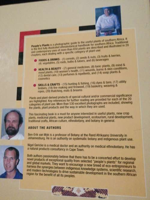 People`s Plants - A Guide to Useful Plants of Southern Africa - Ben-Erik van Wyk & Nigel Gericke