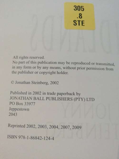 MIDLANDS / Jonny Steinberg