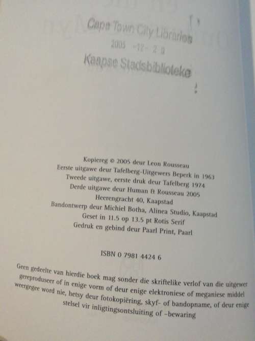 Fritz Deelman en die Ondersese Myn / Leon Rousseau