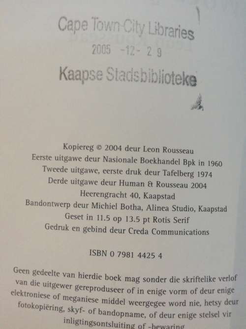 Fritz Deelman en die Woestynrowers / Leon Rousseau