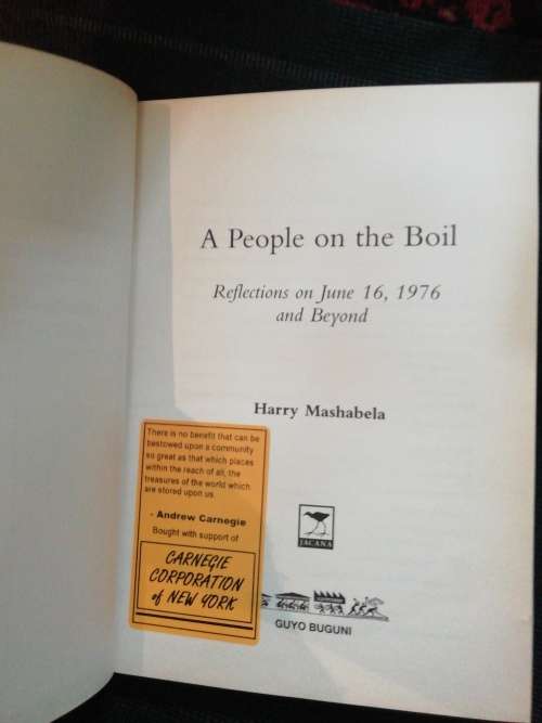 A People on the Boil / Harry Mashabela