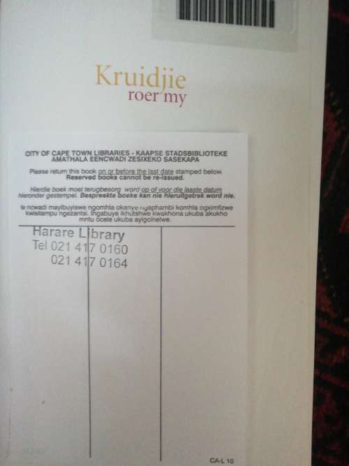 Kruidjie roer my /Antoinette Pienaar