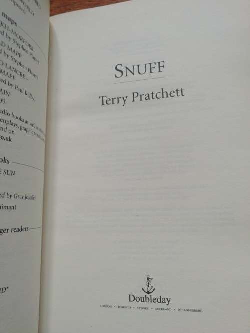 SNUFF / TERRY PRATCHETT