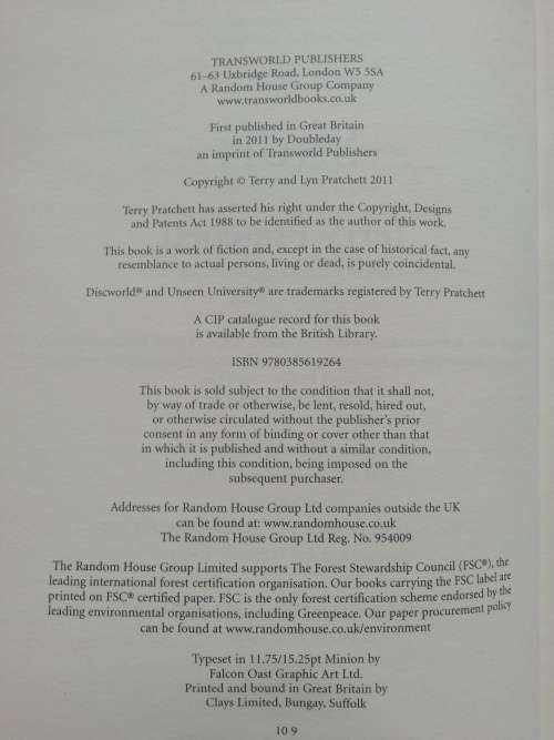 SNUFF / TERRY PRATCHETT