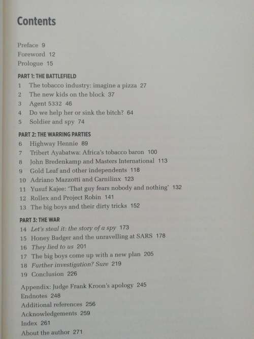 Tobacco Wars / Johann van Loggerenberg