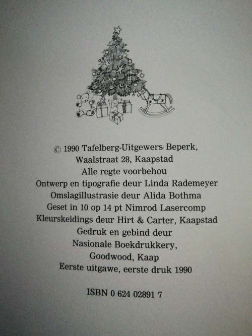 VREDE OP AARDE `n Kersboek / Linda Rode & Alida Bothma