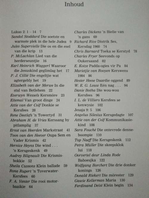 VREDE OP AARDE `n Kersboek / Linda Rode & Alida Bothma