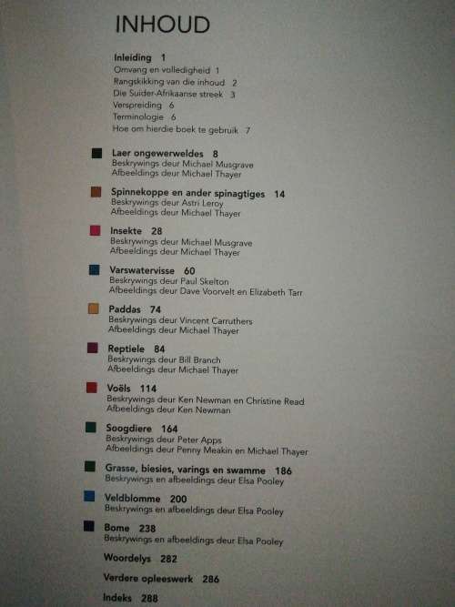 Die NATUURLEWE van SUIDER-AFRIKA / Vincent Carruthers