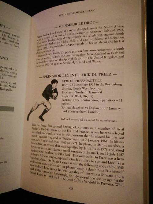 SPRINGBOK MISCELLANY / Eddie Grieb & Stuart Farmer