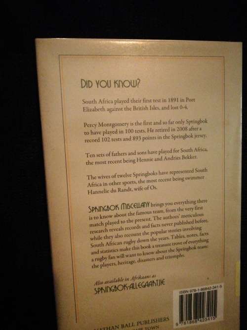 SPRINGBOK MISCELLANY / Eddie Grieb & Stuart Farmer