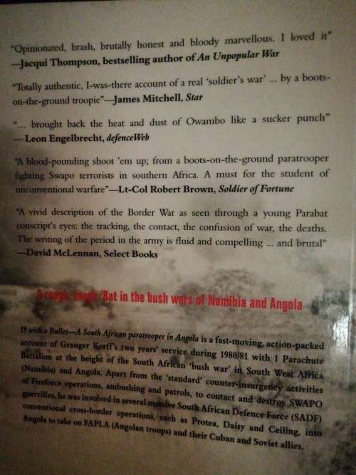19 with a BULLET: A South African paratrooper in Angola / Granger Korff