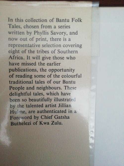 BANTU FOLK TALES FROM SOUTHERN AFRICA / PHYLLIS SAVORY