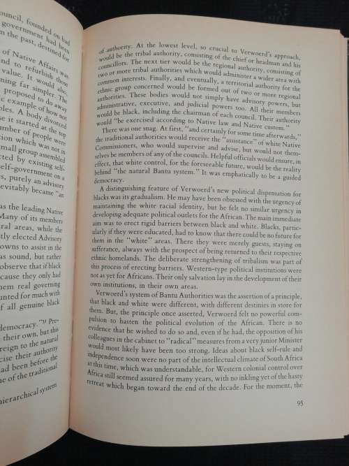 ARCHITECT OF APARTHEID: H. F. VERWOERD-AN APPRAISAL / HENRY KENNY