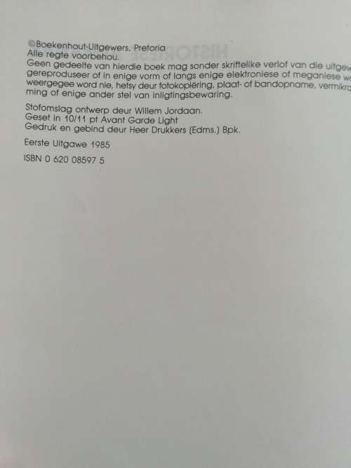 Historiese Almanak / Albe Grobbelaar