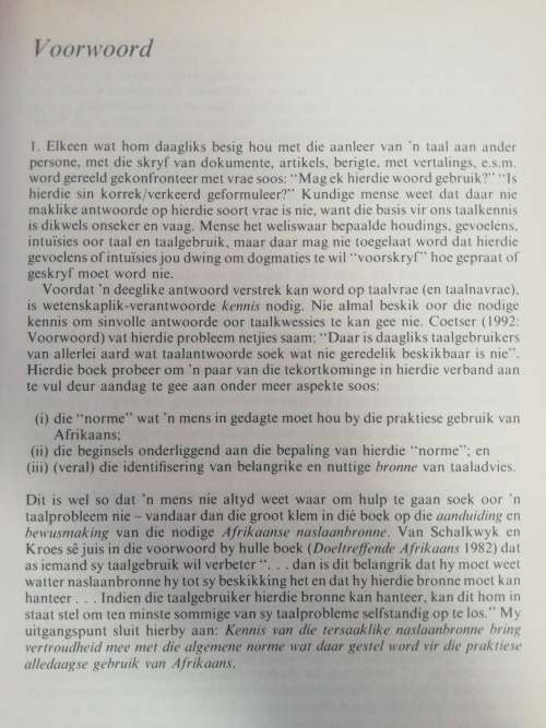 NORME VIR AFRIKAANS / W. A. M. CARSTENS